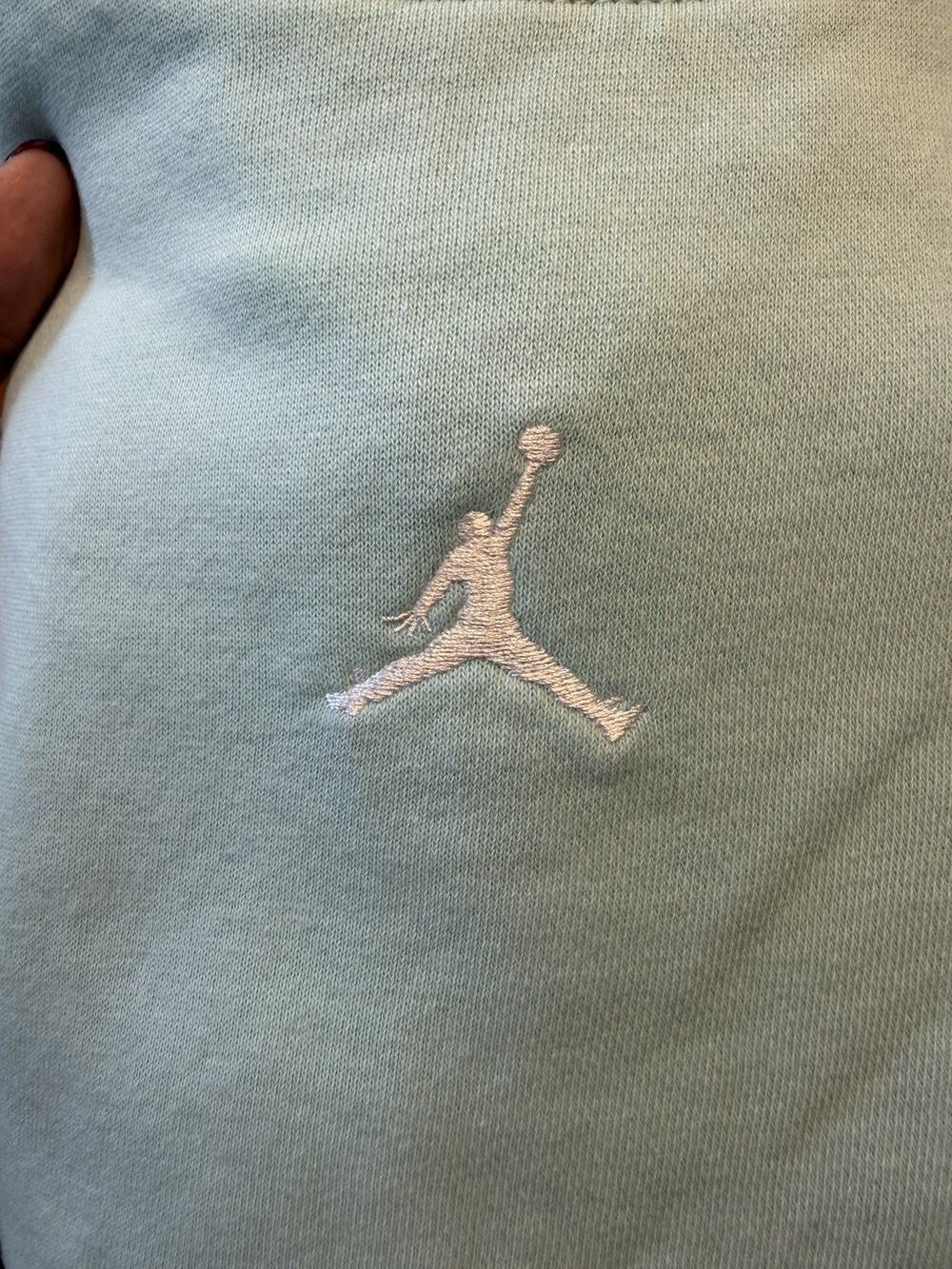 Jordan Sweatshirt Girls Youth XL 13-15 Legend Light Green Sleeveless Top Jumpman